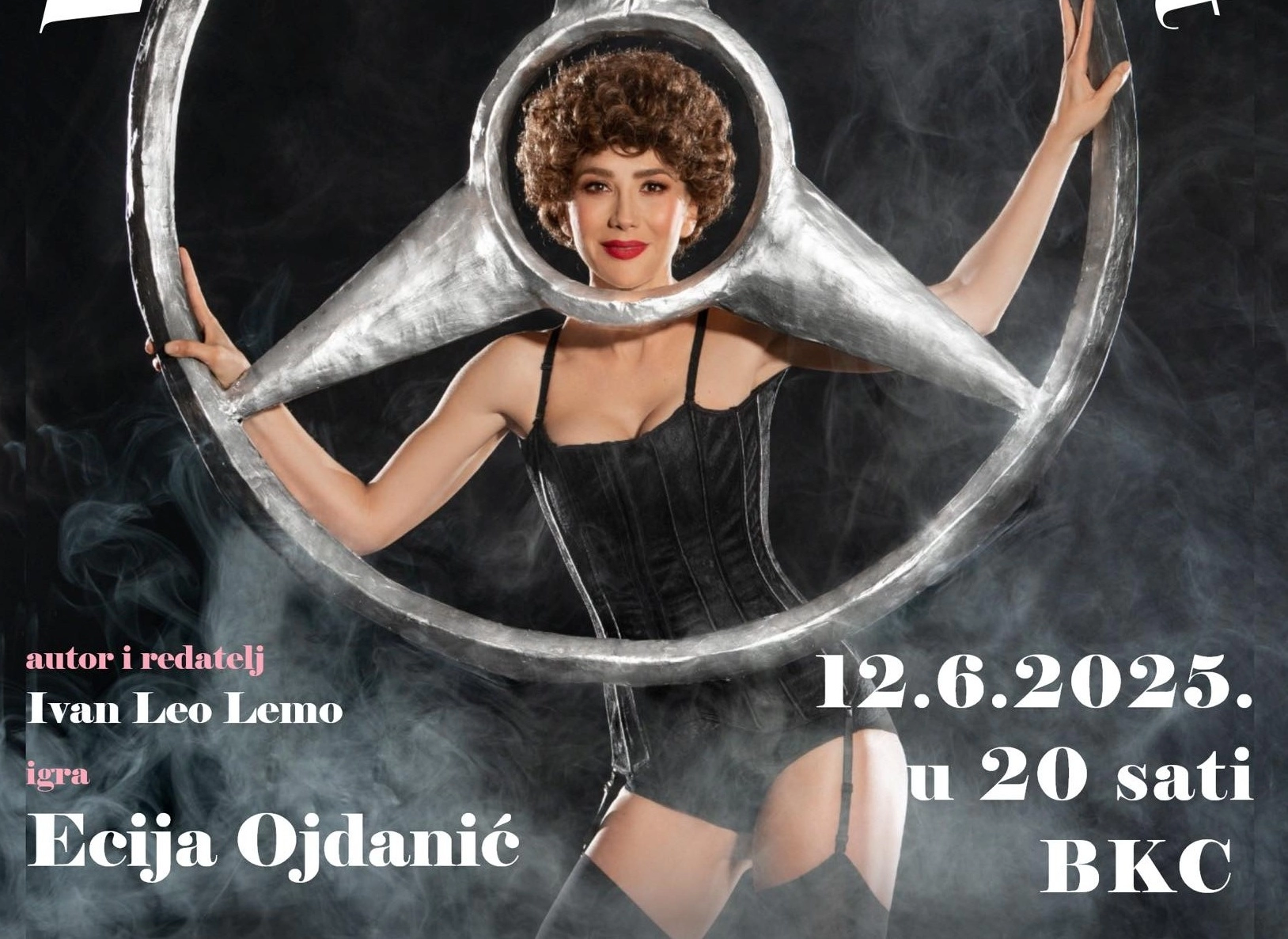 Poznata glumica Ecija Ojdanić 12.6. prvi put u Sarajevu sa hit predstavom "Vla Vla Vlajland Cabaret"